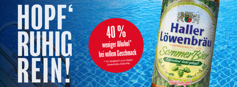 Jetzt neu! Hopf’ ruhig rein!