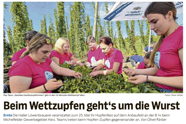 Beim Wettzupfen geht‘s um die Wurst